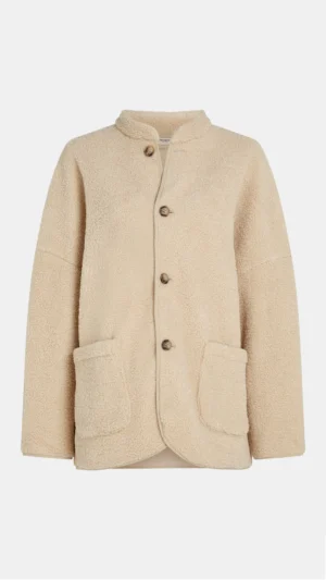 Jaqueta Teddy Oversize Naturel Penn&Ink (W24C198)